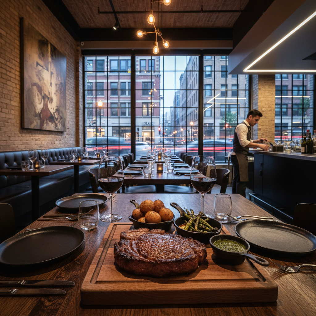 Everything You Know About Steakhouses This Chicago Gem Changes